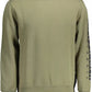 Green Cotton Men Sweater - SEHABRANDS