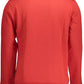 Red Cotton Men Sweater - SEHABRANDS