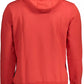 Red Cotton Men Sweater - SEHABRANDS