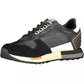 Black Leather Men Sneaker - SEHABRANDS