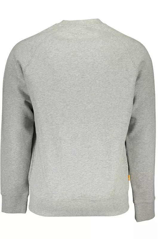 Gray Cotton Men Sweater - SEHABRANDS