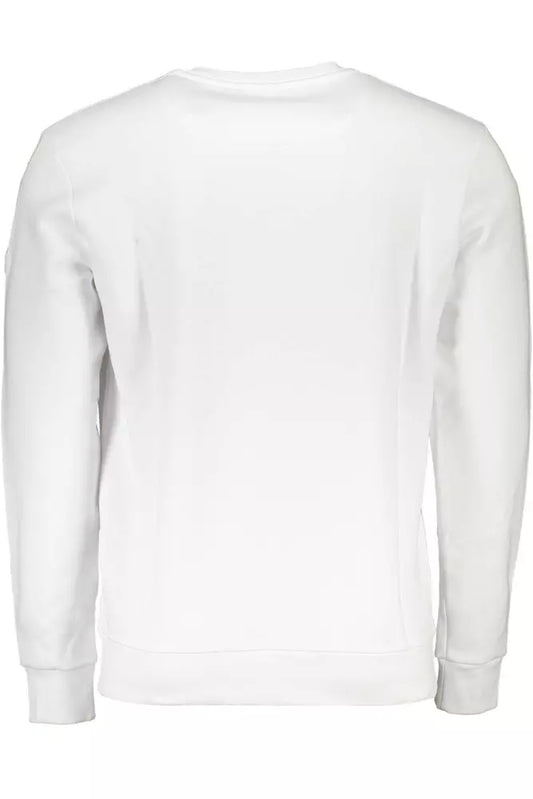 White Cotton Men Sweater - SEHABRANDS