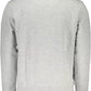 Gray Cotton Men Sweater - SEHABRANDS