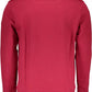 Red Cotton Men Sweater - SEHABRANDS