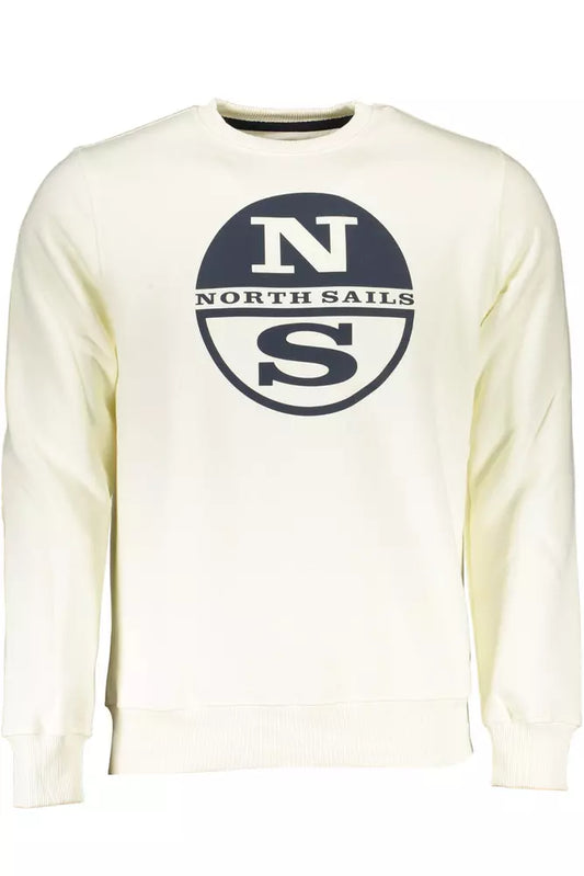 White Cotton Men Sweater - SEHABRANDS