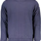 Blue Cotton Men Sweater - SEHABRANDS