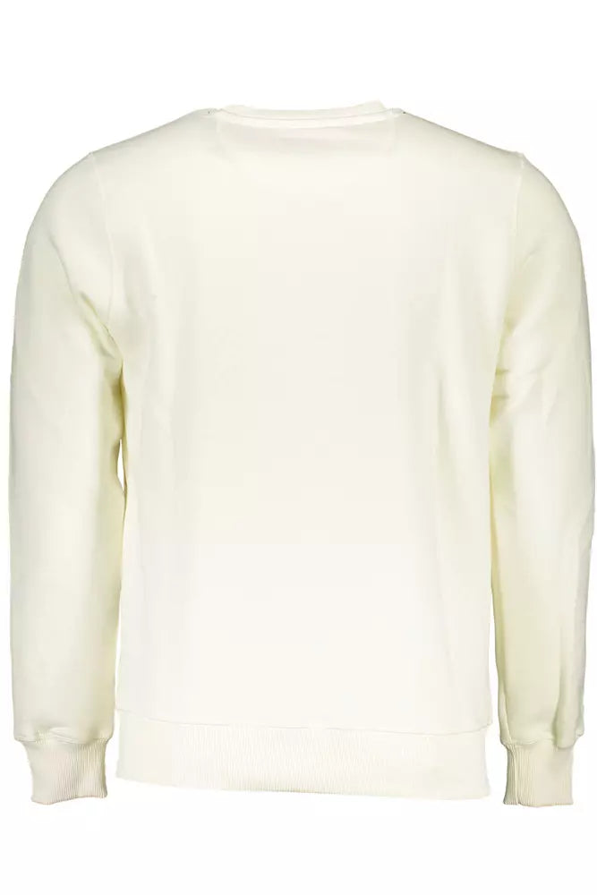 White Cotton Men Sweater - SEHABRANDS