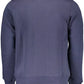 Blue Cotton Men Sweater - SEHABRANDS