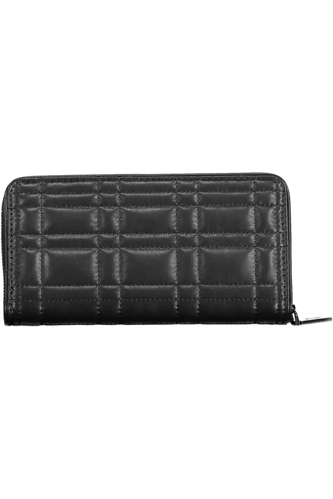 Black Polyester Women Wallet - SEHABRANDS