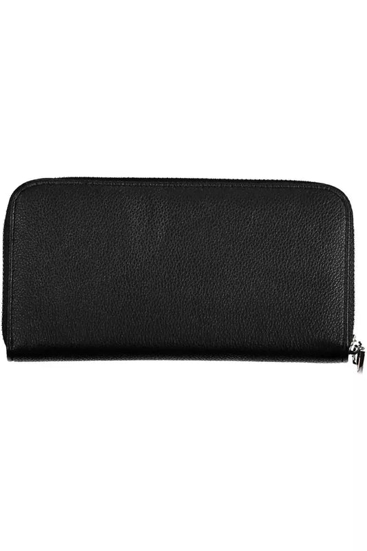 Black Polyethylene Women Wallet - SEHABRANDS