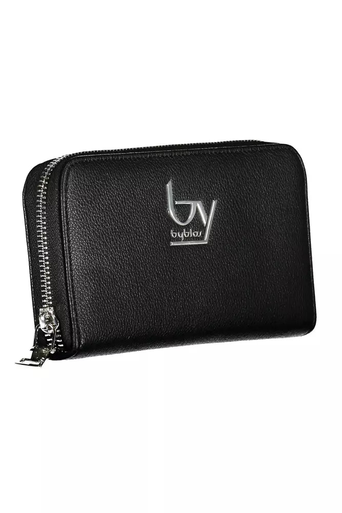 Black Polyethylene Women Wallet - SEHABRANDS