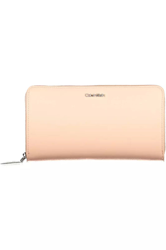 Pink Polyethylene Women Wallet - SEHABRANDS