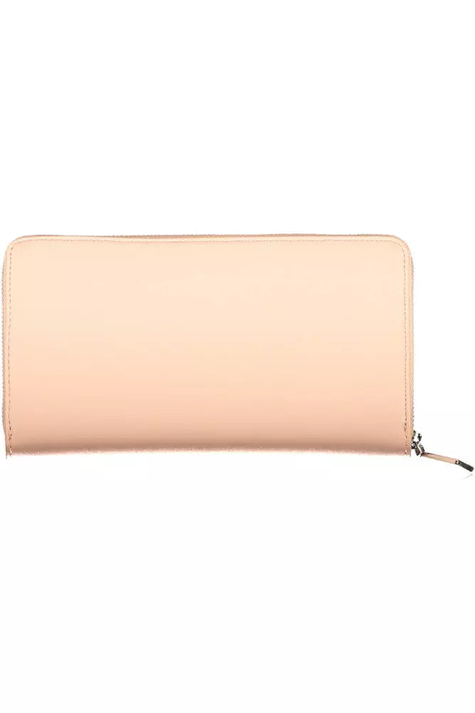 Pink Polyethylene Women Wallet - SEHABRANDS