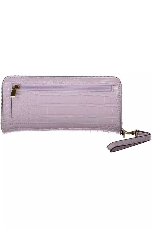 Pink Polyethylene Women Wallet - SEHABRANDS