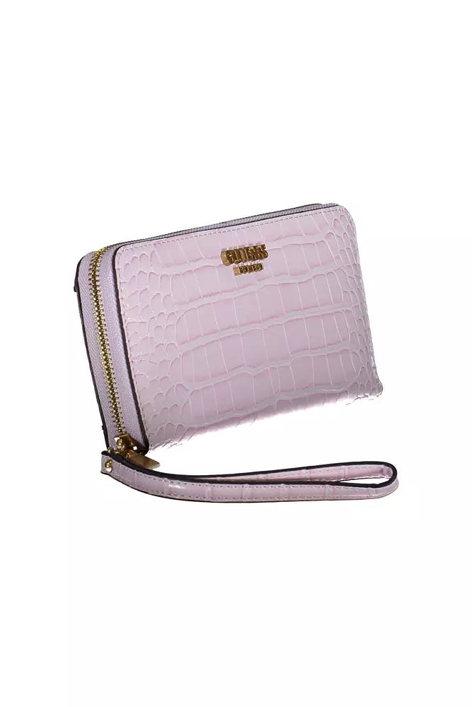 Pink Polyethylene Women Wallet - SEHABRANDS