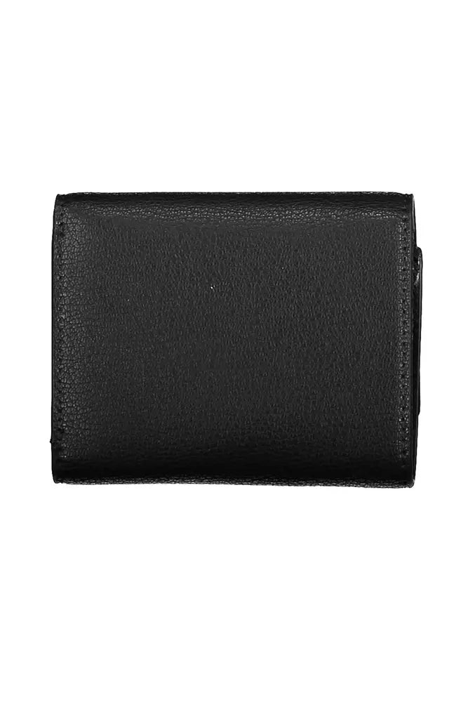 Black Polyester Women Wallet - SEHABRANDS