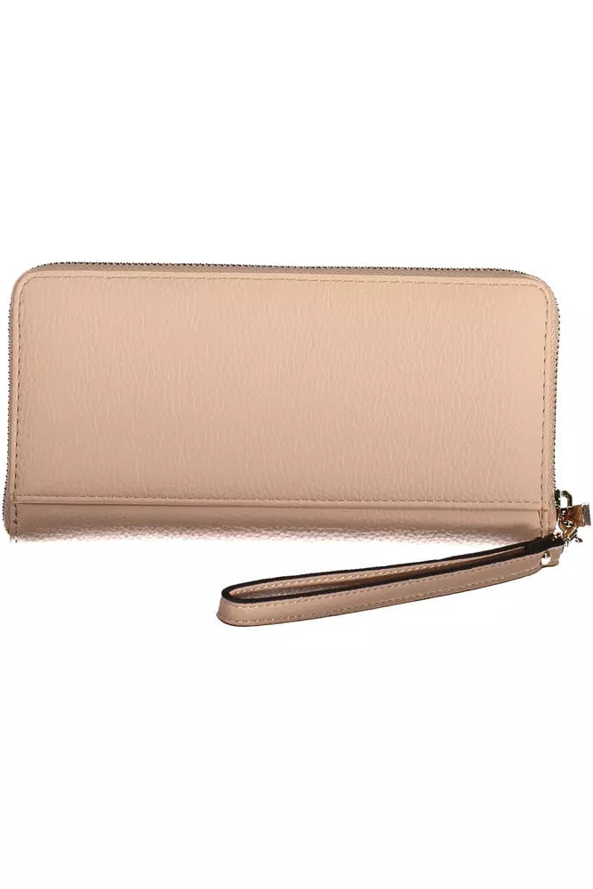 Pink Polyethylene Women Wallet - SEHABRANDS