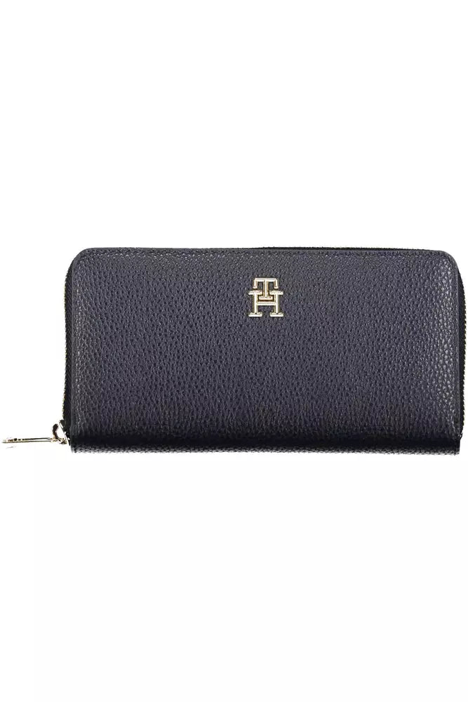 Blue Polyethylene Women Wallet - SEHABRANDS