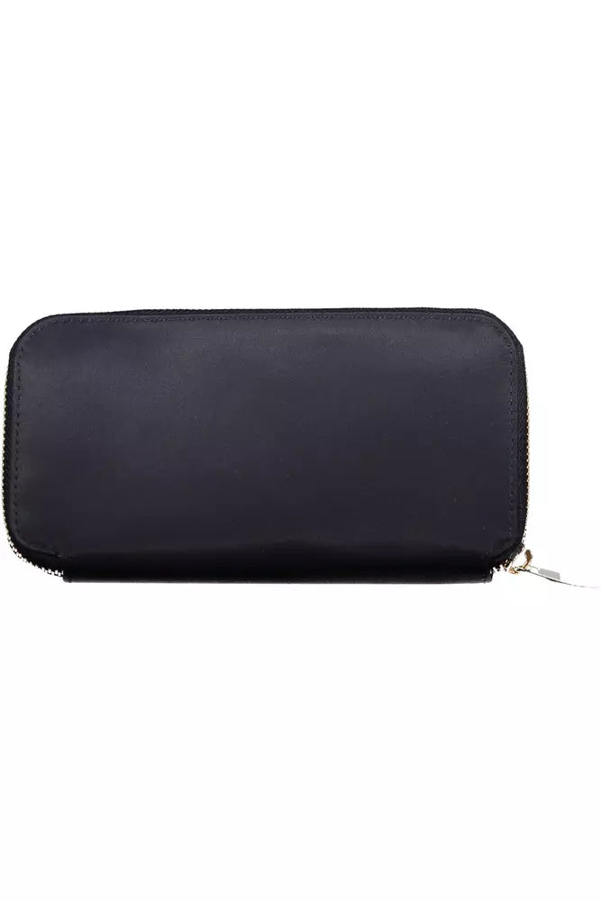 Blue Nylon Women Wallet - SEHABRANDS