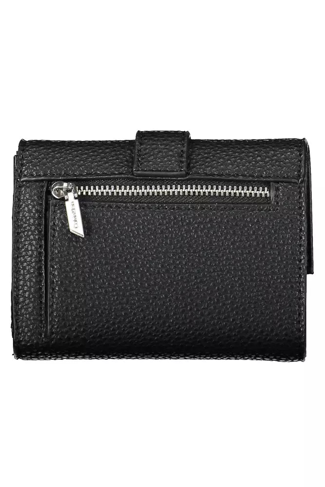 Black Polyester Women Wallet - SEHABRANDS