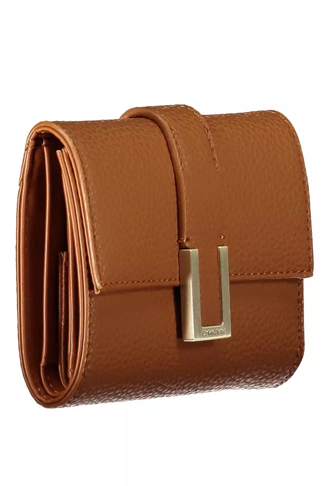 Brown Polyester Women Wallet - SEHABRANDS