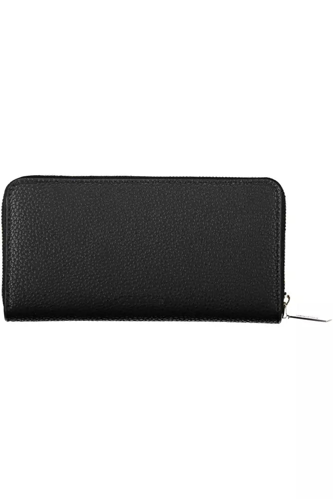 Black Polyester Women Wallet - SEHABRANDS