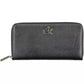 Black Polyvinylchloride Women Wallet - SEHABRANDS