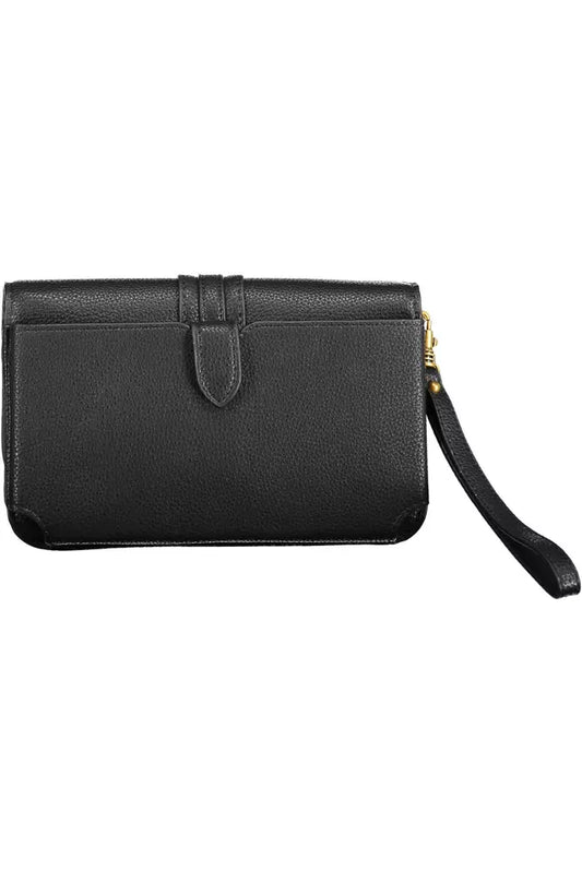 Black Polyethylene Women Wallet - SEHABRANDS