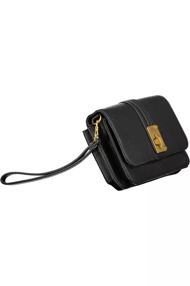 Black Polyethylene Women Wallet - SEHABRANDS