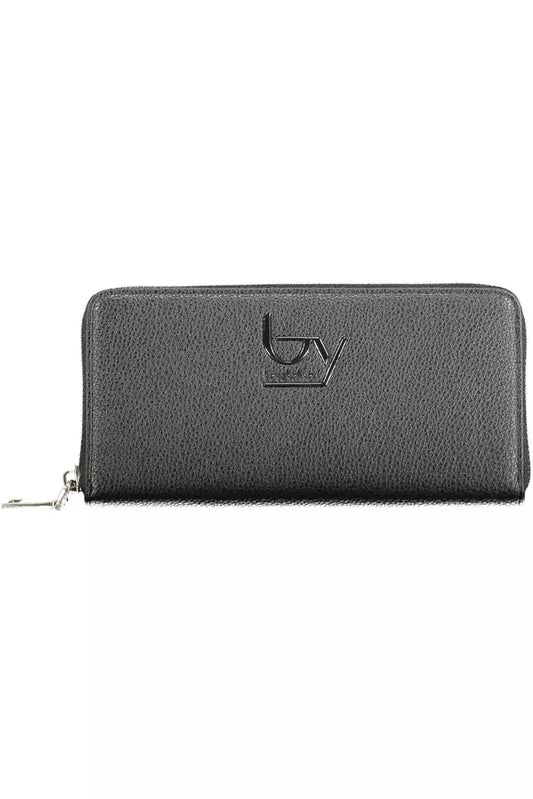 Black Polyethylene Women Wallet - SEHABRANDS