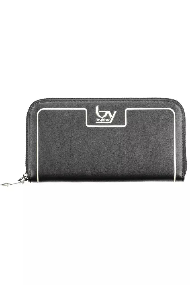 Black Polyethylene Women Wallet - SEHABRANDS