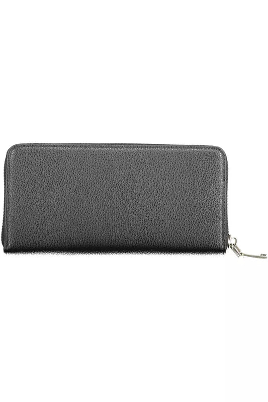 Black Polyethylene Women Wallet - SEHABRANDS