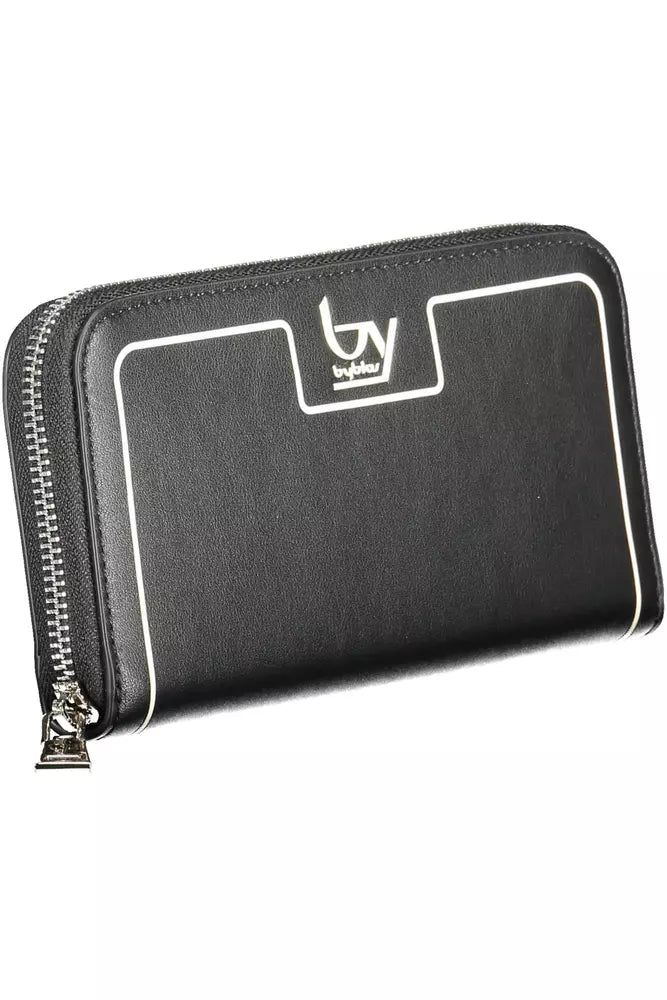 Black Polyethylene Women Wallet - SEHABRANDS