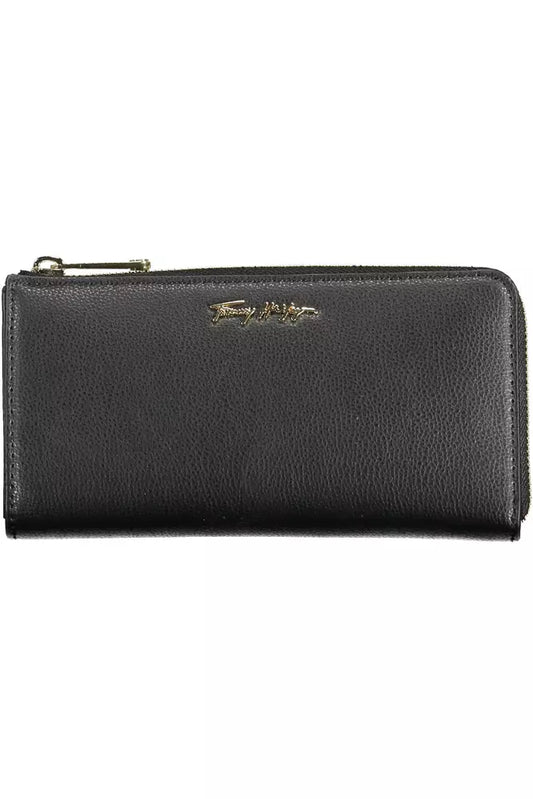 Black Polyethylene Women Wallet - SEHABRANDS