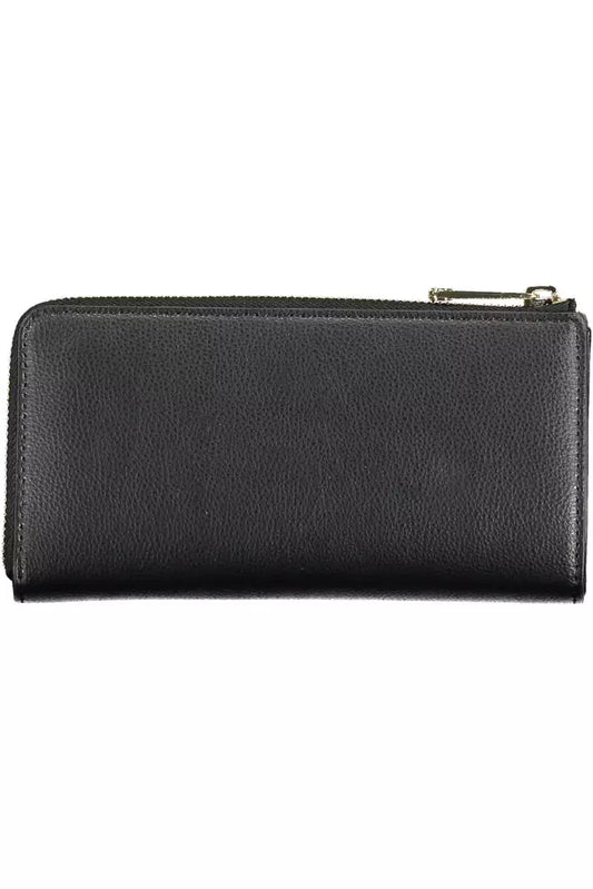 Black Polyethylene Women Wallet - SEHABRANDS