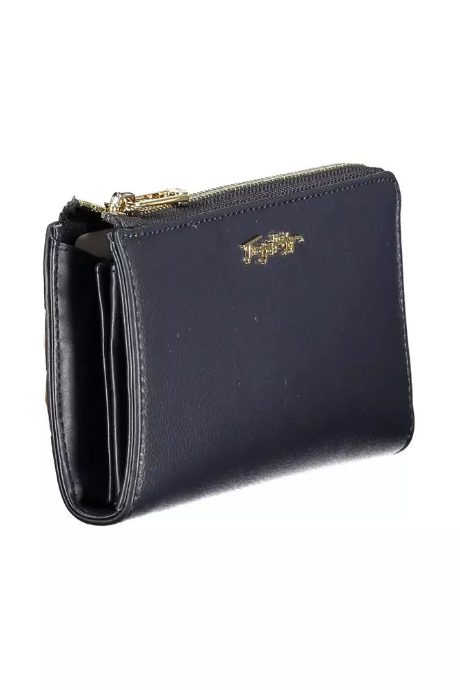 Blue Polyethylene Women Wallet - SEHABRANDS