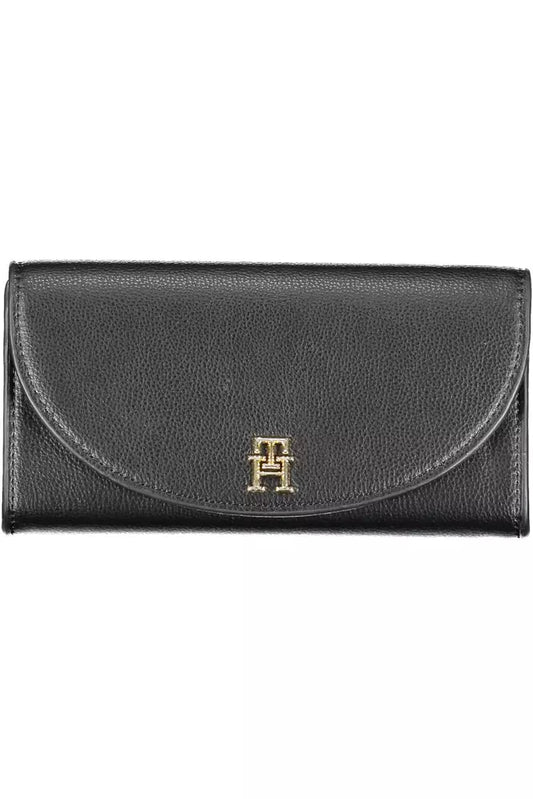 Black Polyethylene Women Wallet - SEHABRANDS