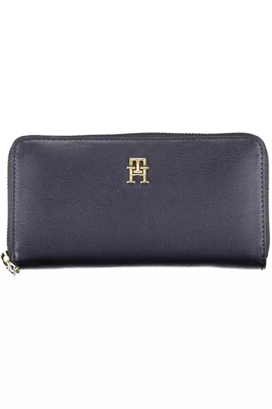 Blue Polyethylene Women Wallet - SEHABRANDS