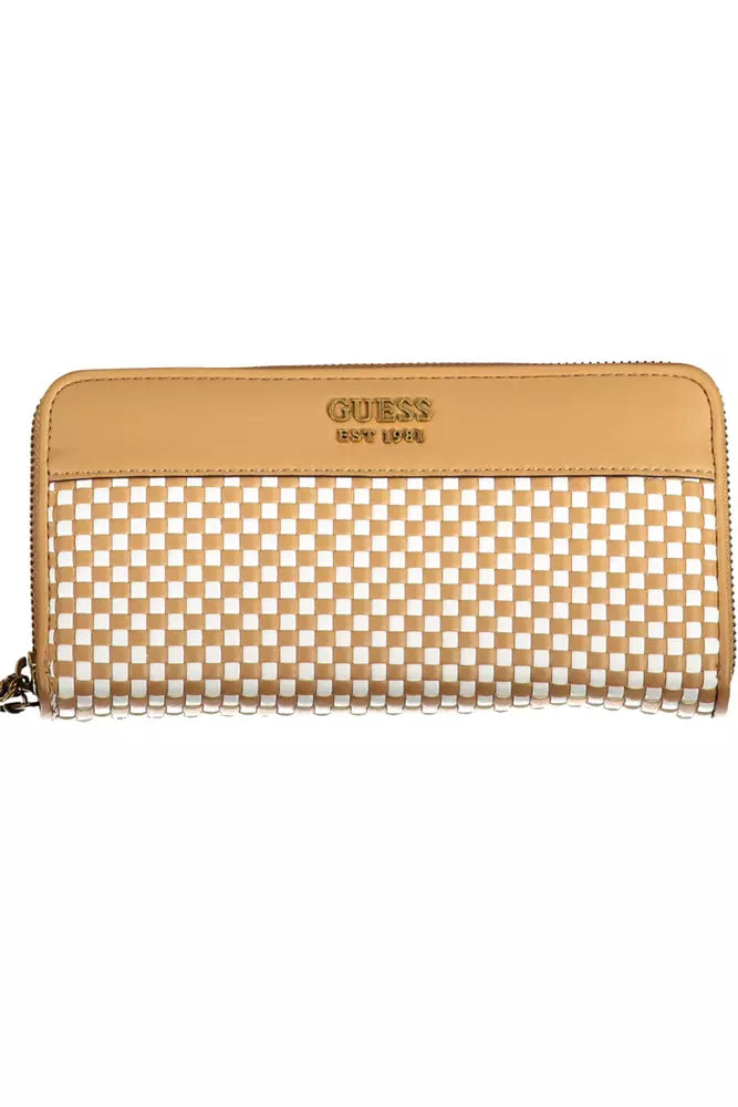 Brown Polyethylene Women Wallet - SEHABRANDS