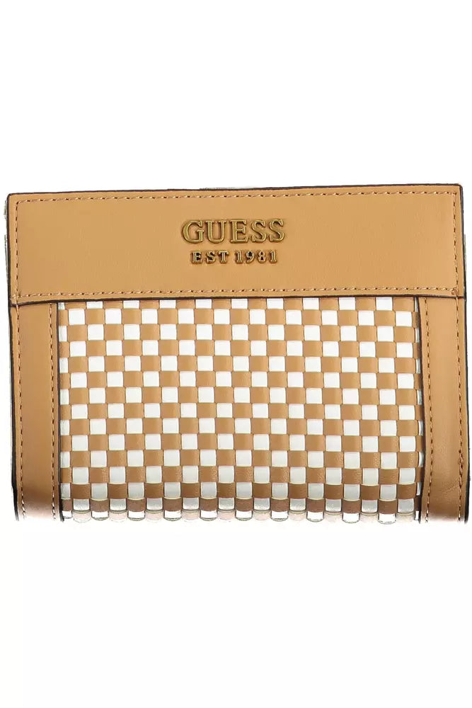 Brown Polyethylene Women Wallet - SEHABRANDS