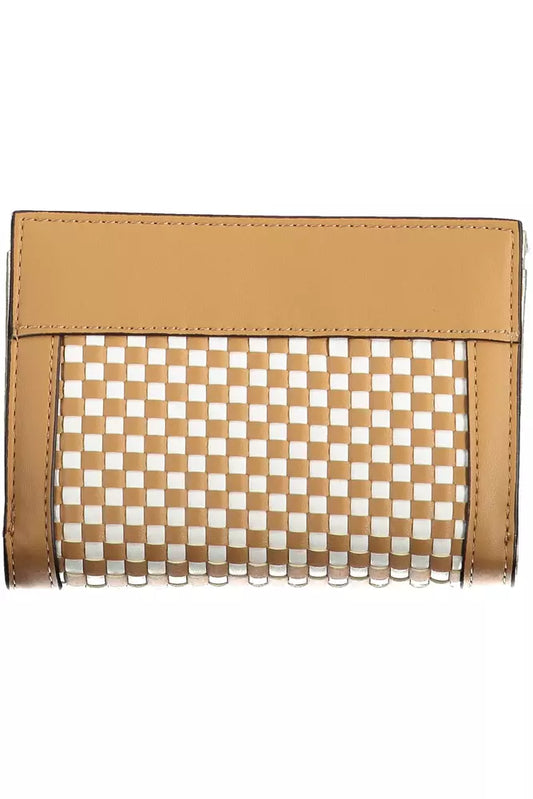 Brown Polyethylene Women Wallet - SEHABRANDS