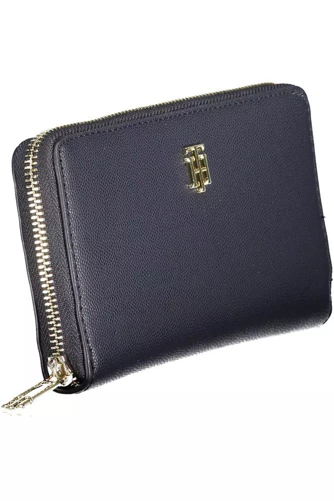 Blue Polyethylene Women Wallet - SEHABRANDS