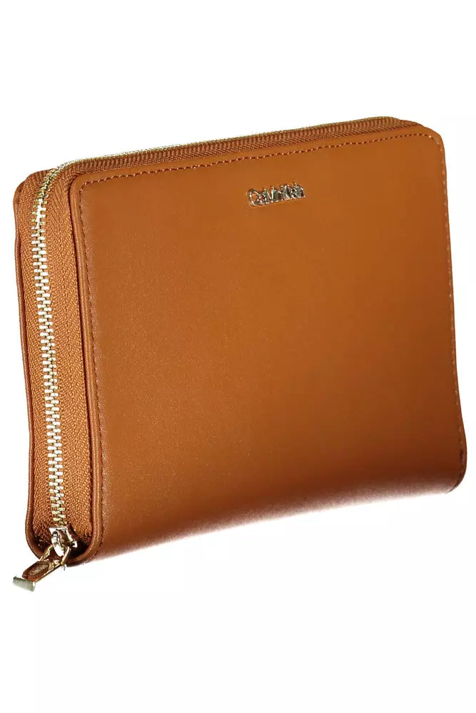 Calvin Klein Brown Polyethylene Women Wallet