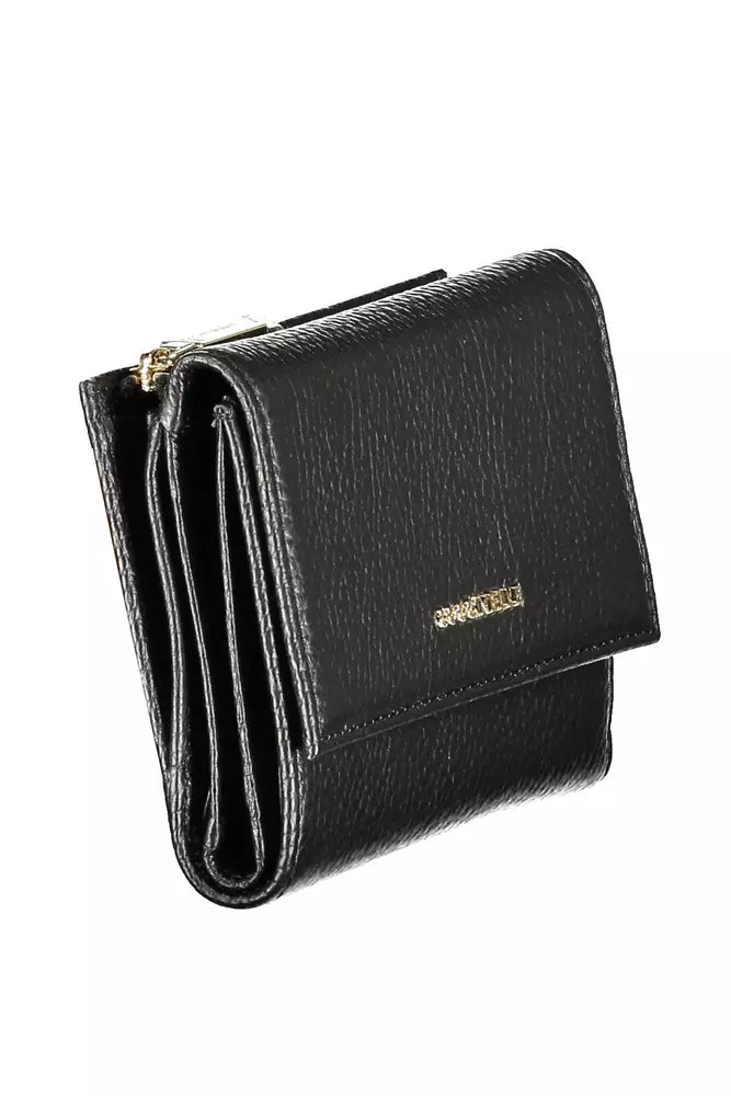 Black Leather Women Wallet - SEHABRANDS