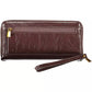 Brown Polyethylene Women Wallet - SEHABRANDS