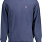 Blue Cotton Men Sweater - SEHABRANDS