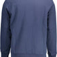 Blue Cotton Men Sweater - SEHABRANDS