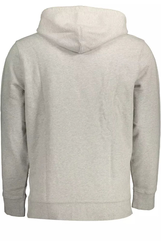 Gray Cotton Men Sweater - SEHABRANDS