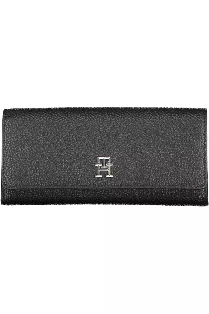 Black Polyethylene Women Wallet - SEHABRANDS