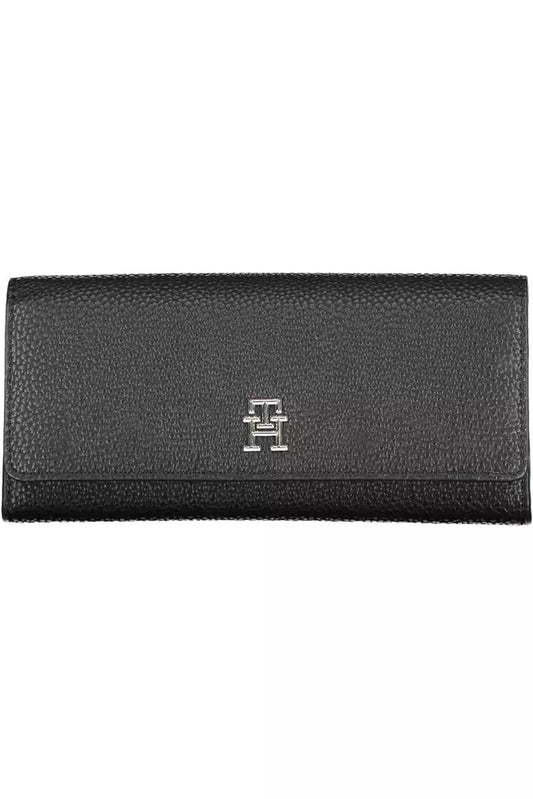 Black Polyethylene Women Wallet - SEHABRANDS